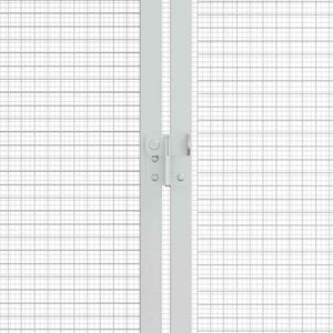 vidaXL Bird Aviary Anthracite 210 x 304 x 213 cm Galvanised Steel
