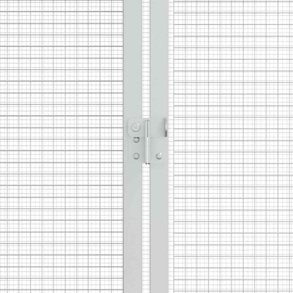 vidaXL Bird Aviary Anthracite 210 x 304 x 213 cm Galvanised Steel