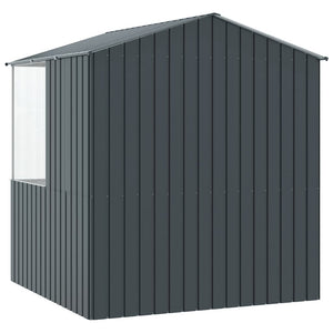 vidaXL Bird Aviary Anthracite 215 x 209 x 230 cm Galvanized Steel