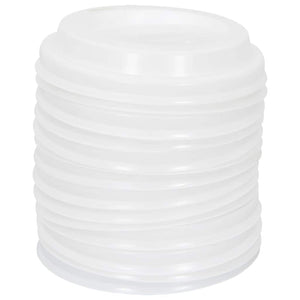 vidaXL Paper Cups with Lids 1000 pcs. 4oz 120ml