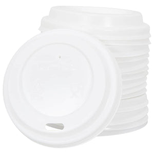 vidaXL Paper Cups with Lids 1000 pcs. 4oz 120ml