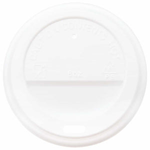vidaXL Paper Cups with Lids 1000 pcs. 8oz 240ml