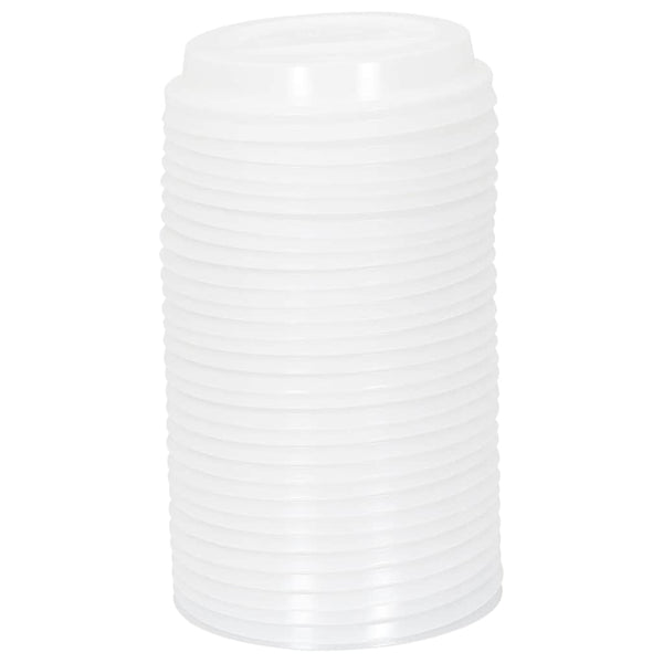 vidaXL Paper Cups with Lids 1000 pcs. 16oz 400ml