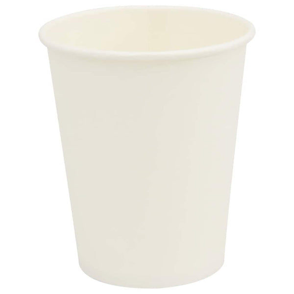 vidaXL Paper Cups with Lids 1000 pcs 8oz 200ml