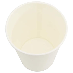 vidaXL Paper Cups with Lids 1000 pcs 8oz 200ml
