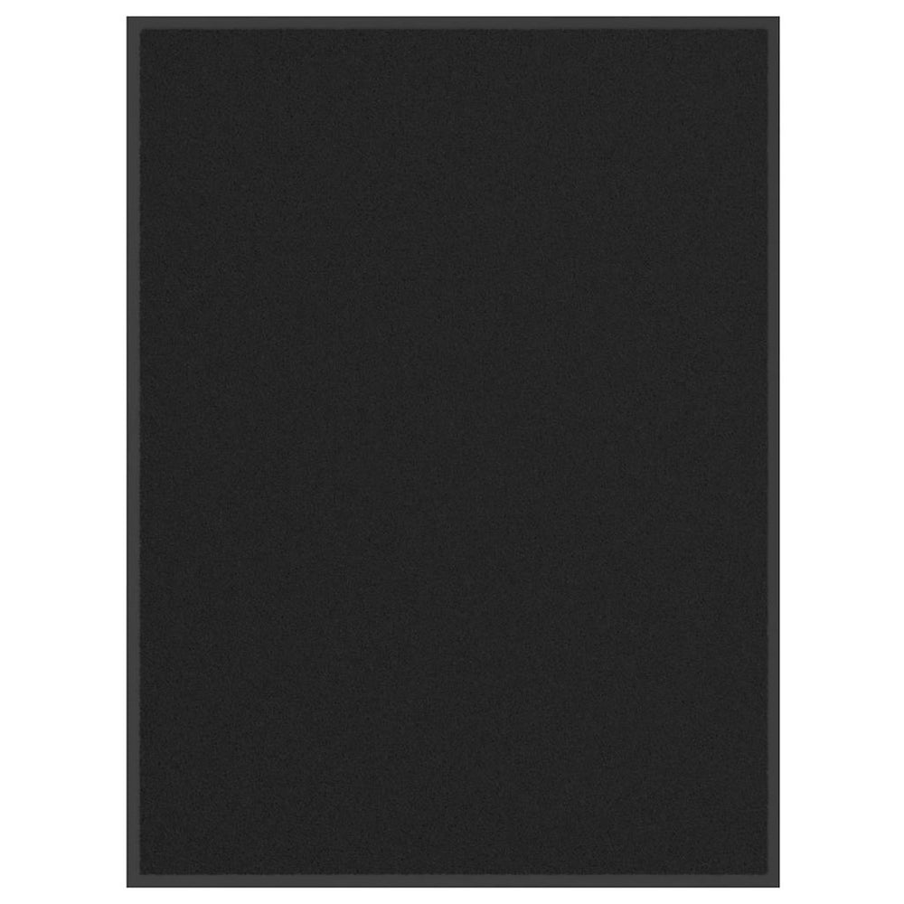 vidaXL Doormat 80x120 cm Black