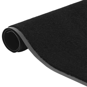 vidaXL Doormat 80x120 cm Black