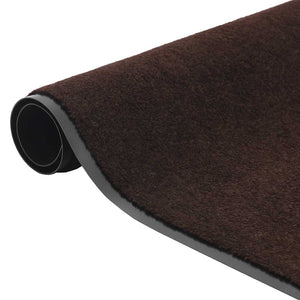 vidaXL Door Mat Brown 80x120 cm