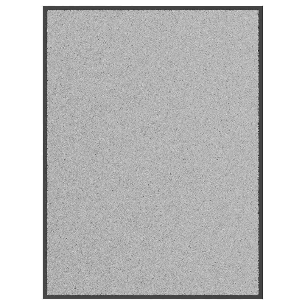 vidaXL Doormat Grey 80x120 cm