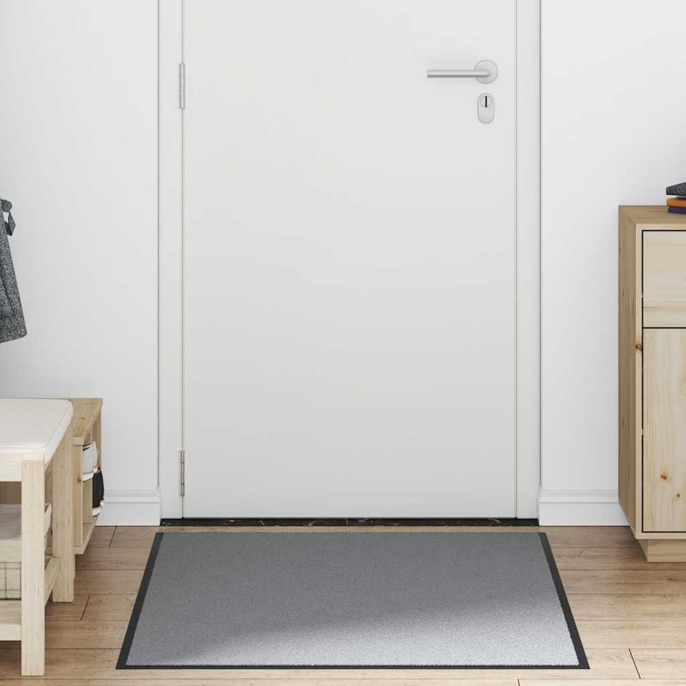 vidaXL Doormat Grey 80x120 cm