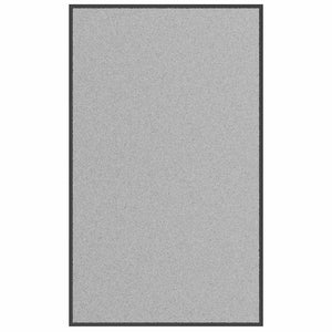 vidaXL Door Mat Gray 90x150 cm