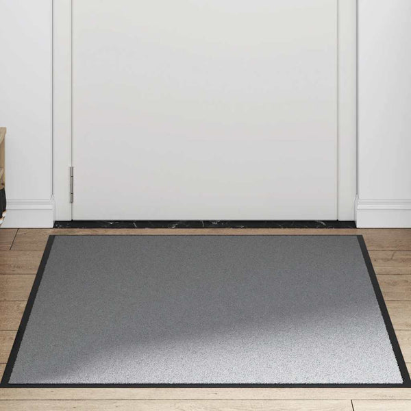 vidaXL Door Mat Gray 90x150 cm