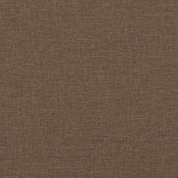 vidaXL 3-Piece Sofa Brown 220 x 80 x 84 cm Linen Blend Fabric