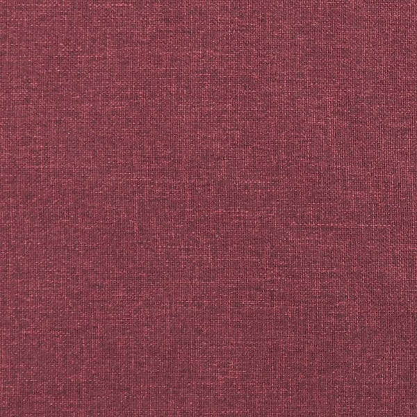 vidaXL 3-Piece Sofa Set with Cushions, Wine Red Fabric
