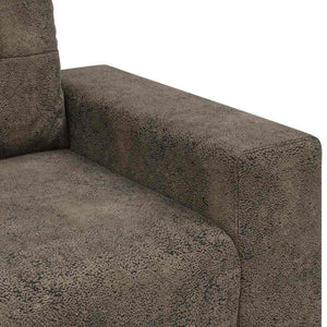vidaXL | Sofa | 2-seater Dark Gray 221 x 78 x 80 cm Faux Leather