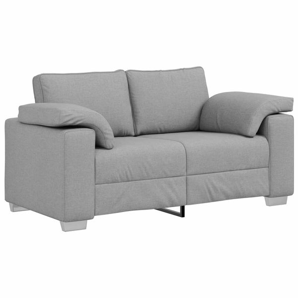 2-Sitzer Sofa Wolkengrau Stoff
