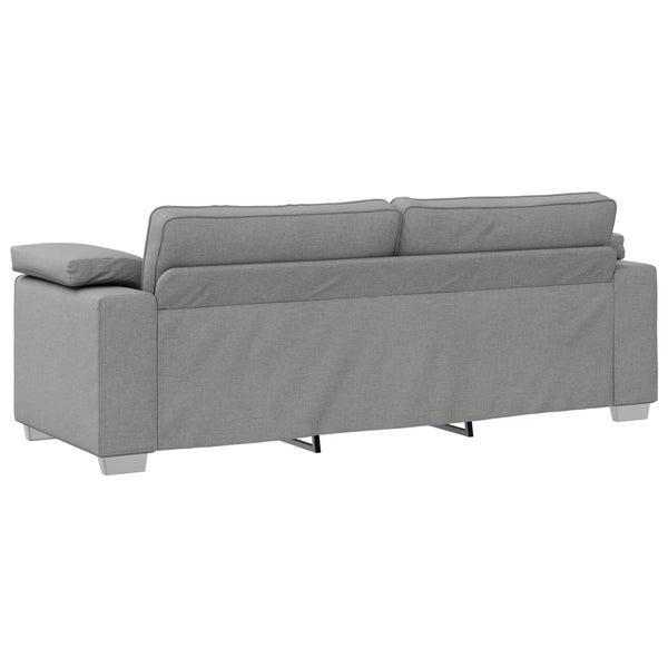 2-Sitzer Sofa Wolkengrau Stoff