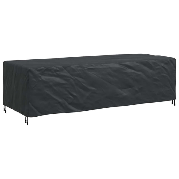 vidaXL Furniture Cover Solid Black 270 x 110 x 70 cm 420D