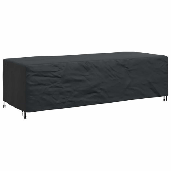 vidaXL Furniture Cover Solid Black 270 x 110 x 70 cm 420D
