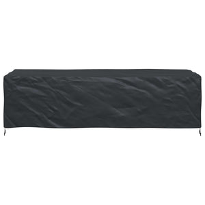 vidaXL Furniture Cover Solid Black 270 x 110 x 70 cm 420D