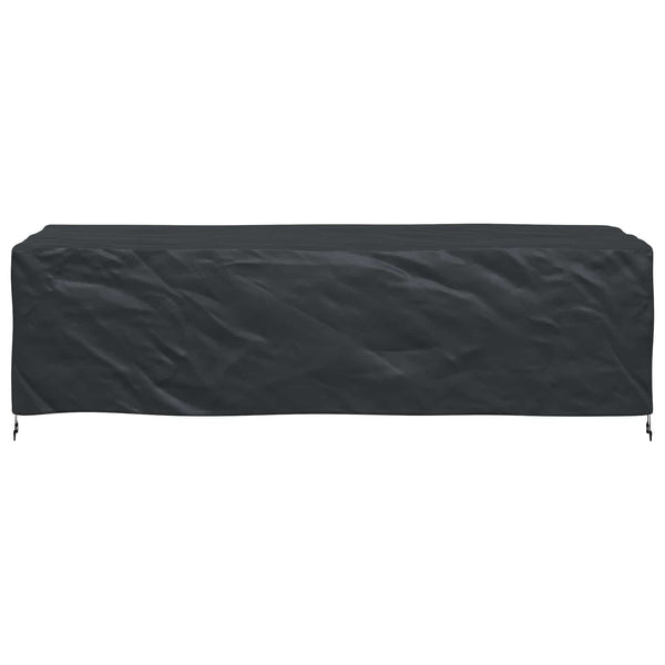 vidaXL Furniture Cover Solid Black 270 x 110 x 70 cm 420D