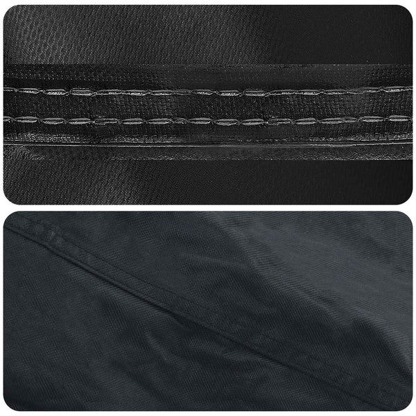vidaXL Furniture Cover Solid Black 270 x 110 x 70 cm 420D