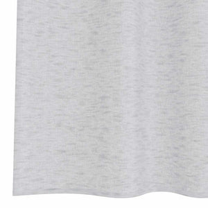 vidaXL Voile Curtain 2 pcs Light Grey 140 x 140 cm Polyester