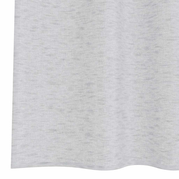 vidaXL Voile Curtain 2 pcs Light Grey 140 x 140 cm Polyester