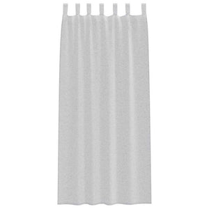 vidaXL Voile Curtain 2 pcs Light Grey 245 x 140 cm Polyester