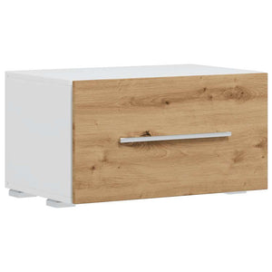 vidaXL 5-Piece Wall Unit with LED Lighting Artisan Oak Engineered Wood