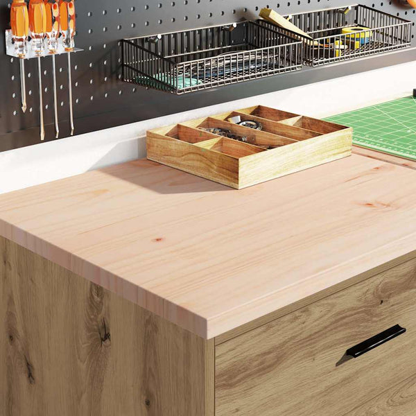 vidaXL Garage Cabinets 2 pcs. Artisan Oak Engineered Wood