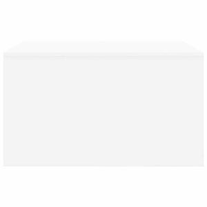 vidaXL Coffee Table with Drawers White 70.5x70x40 cm