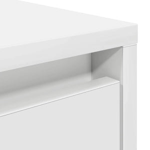 vidaXL Coffee Table with Drawers White 70.5x70x40 cm