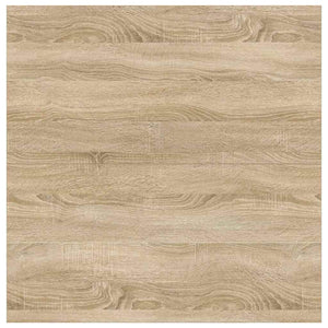 vidaXL Coffee table with drawers Sonoma oak 70.5x70x40 cm