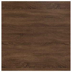 vidaXL Coffee Table with Drawers Brown Oak-look 70.5x70x40 cm