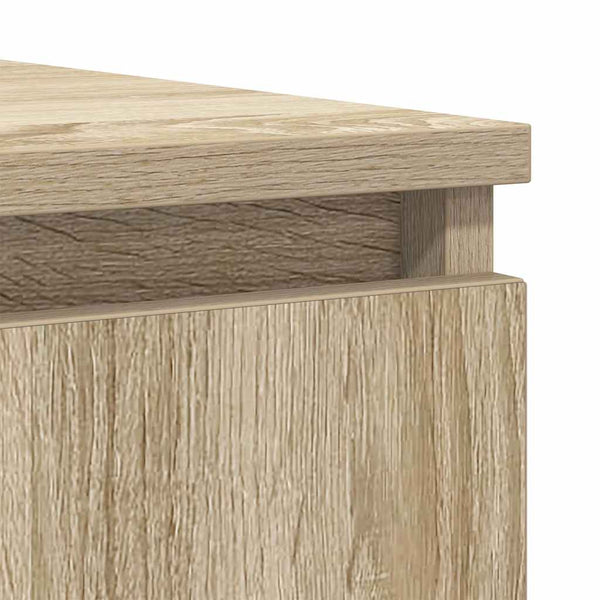vidaXL Sideboard with Drawers Sonoma Oak 100.5x35x98.5 cm