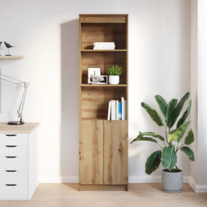 vidaXL Highboard Artisan Oak 50x35x180 cm Engineered Wood