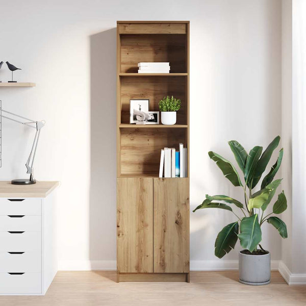 vidaXL Highboard Artisan Oak 50x35x180 cm Engineered Wood