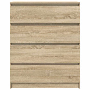 vidaXL Sideboard Sonoma Oak 80x35x99 cm Engineered Wood
