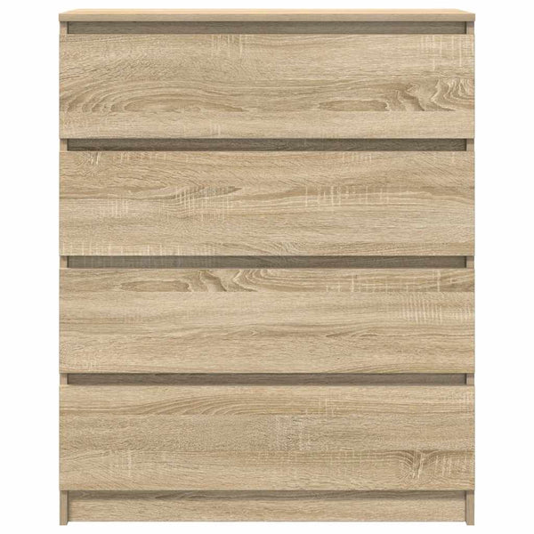 vidaXL Sideboard Sonoma Oak 80x35x99 cm Engineered Wood