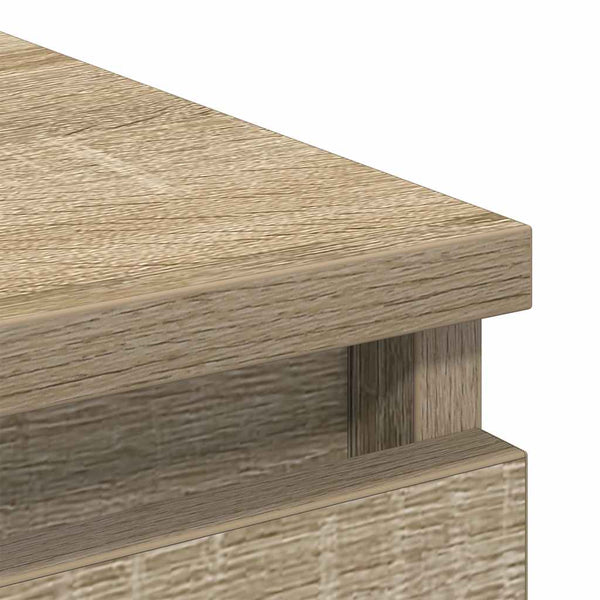 vidaXL Sideboard Sonoma Oak 80x35x99 cm Engineered Wood