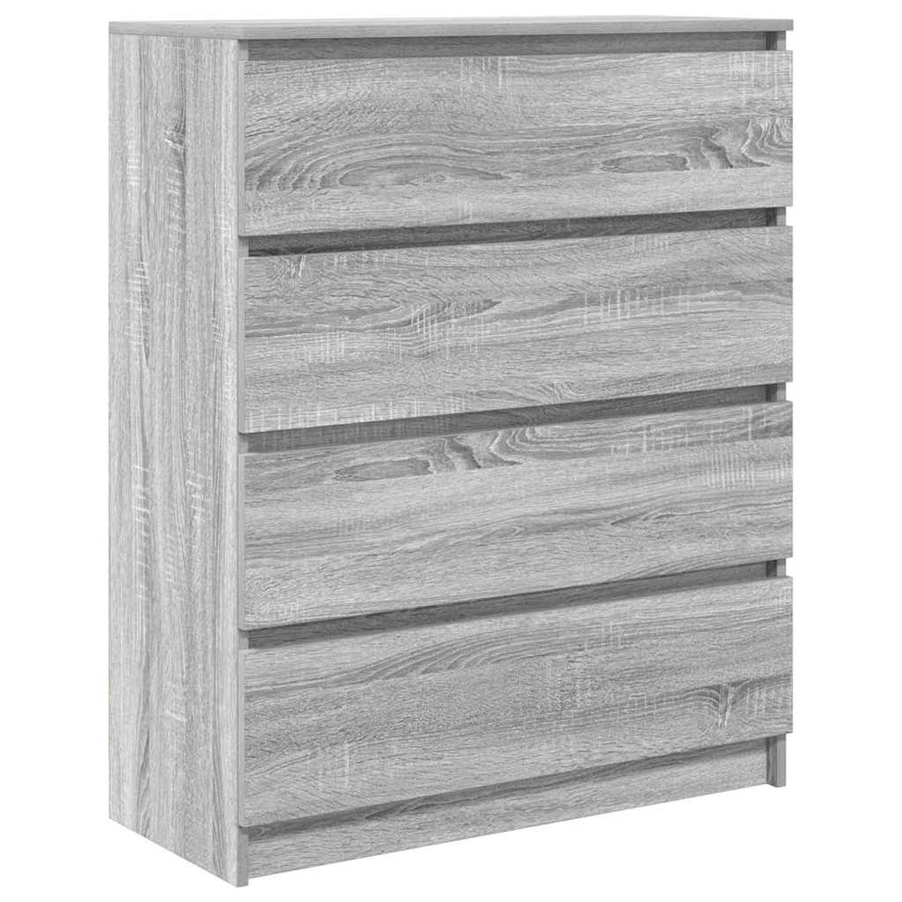 vidaXL Sideboard Grey Sonoma 80x35x99 cm Engineered Wood