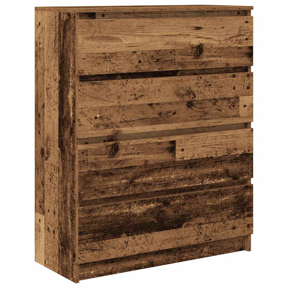 vidaXL Sideboard Reclaimed Wood Look 80x35x99 cm Engineered Wood