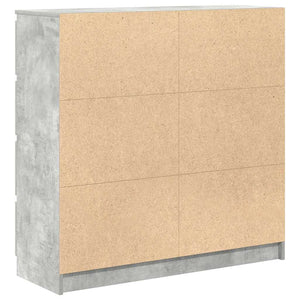 Betongraues Sideboard 100x35x99 cm