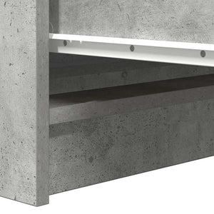 Betongraues Sideboard 100x35x99 cm