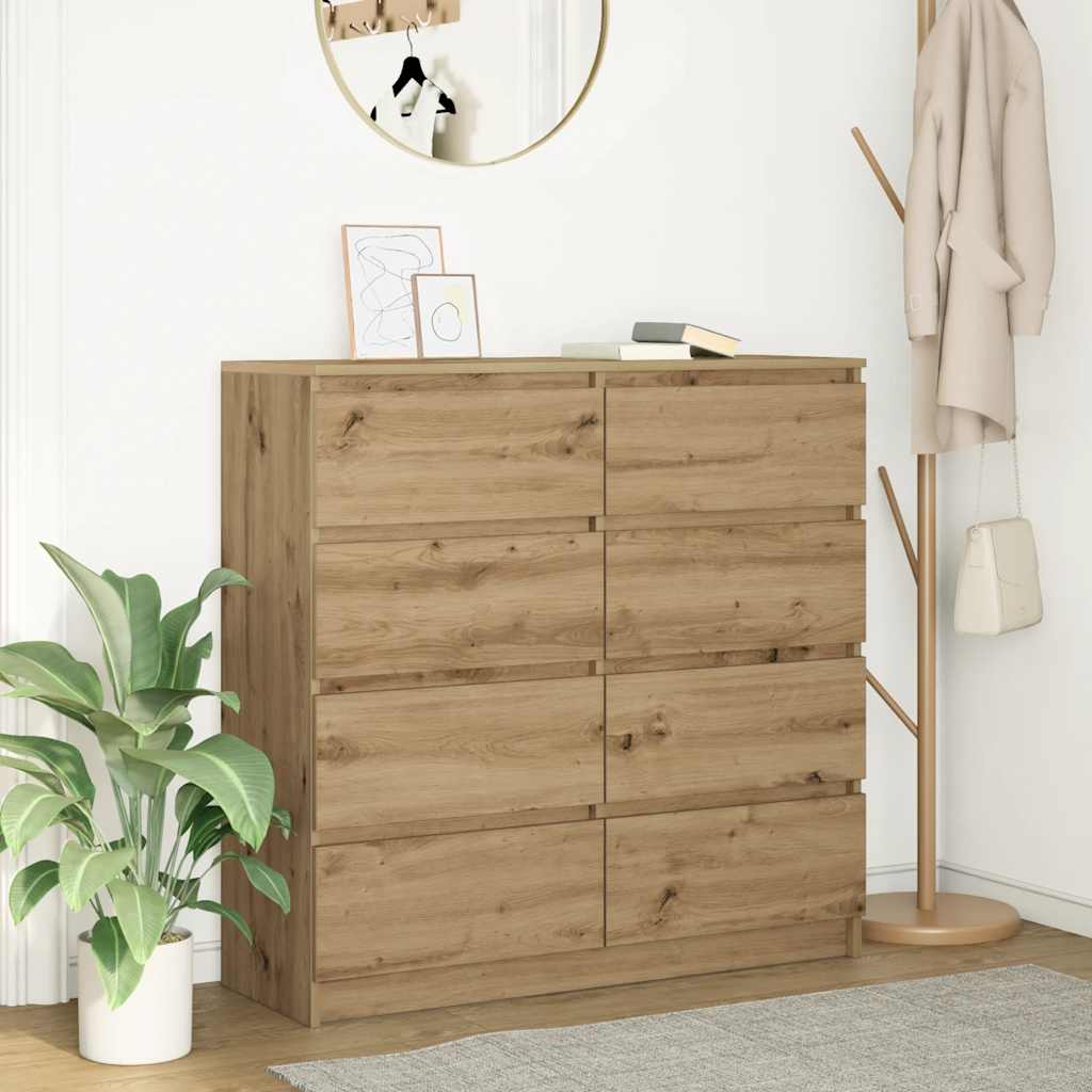 Sideboard Artisan Eiche 100x35x99 cm