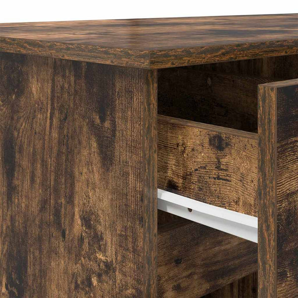Schreibtisch Räuchereiche 140 cm