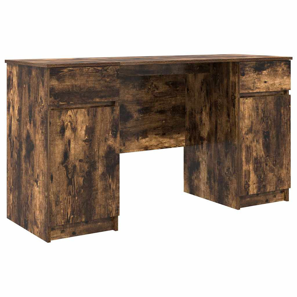 Schreibtisch Räuchereiche 140 cm
