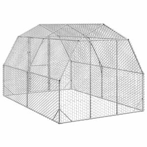 Verzinkter Hühnerstall 2,5x4x2,25 m