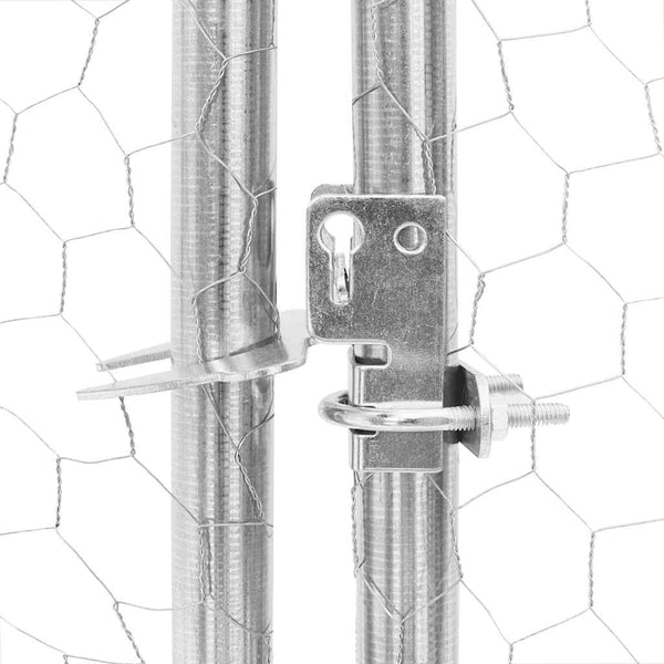 Verzinkter Hühnerstall 2,5x4x2,25 m